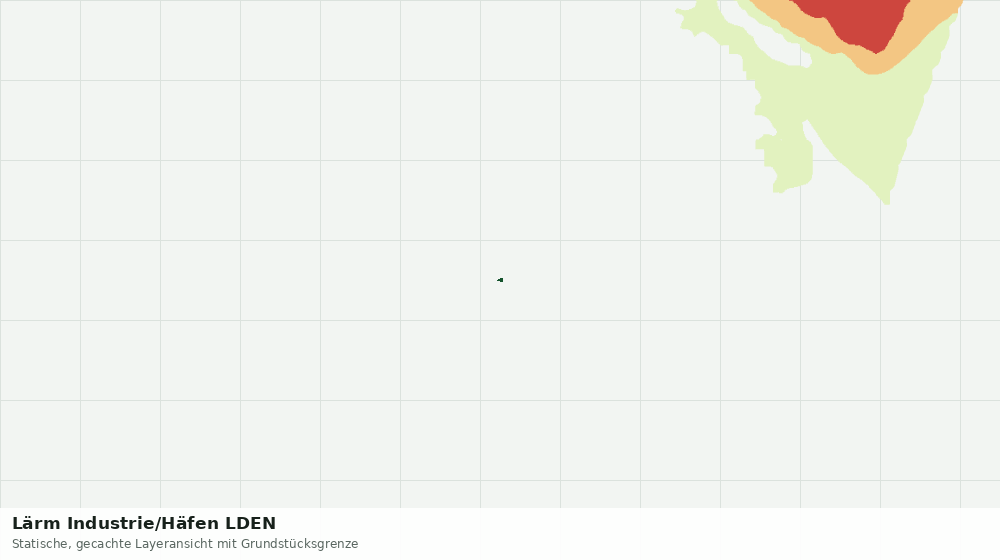 Statische Kartenansicht: Lärm Industrie/Häfen LDEN