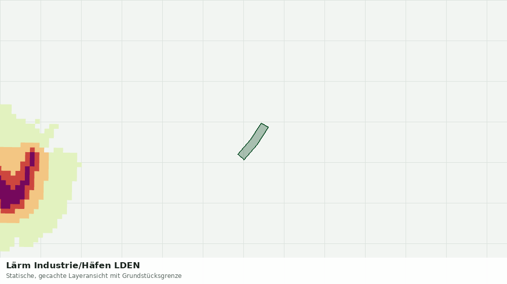 Statische Kartenansicht: Lärm Industrie/Häfen LDEN
