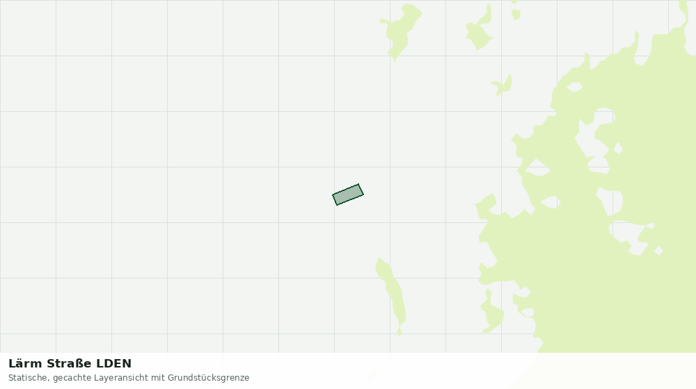 Statische Kartenansicht: Lärm Straße LDEN