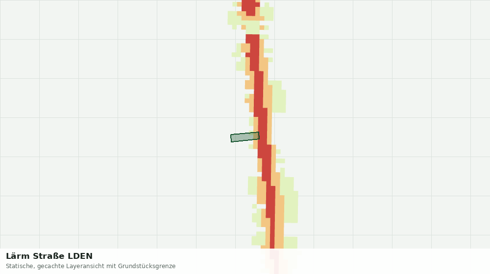 Statische Kartenansicht: Lärm Straße LDEN