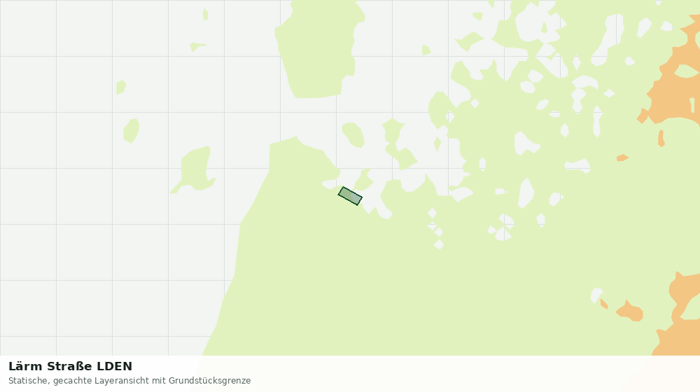 Statische Kartenansicht: Lärm Straße LDEN
