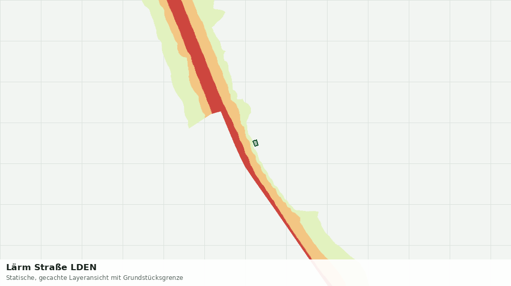 Statische Kartenansicht: Lärm Straße LDEN