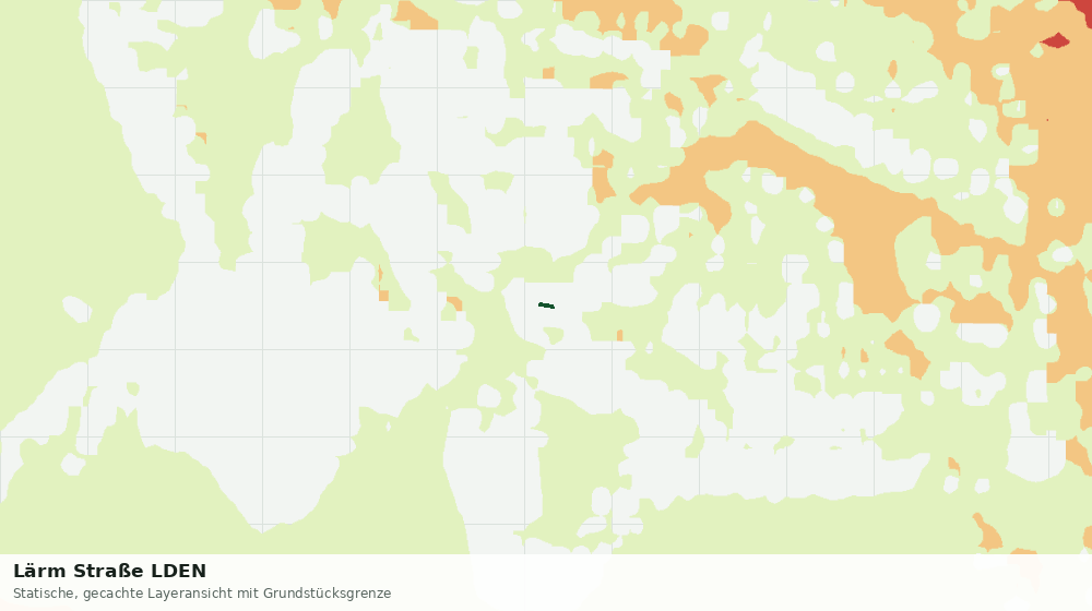 Statische Kartenansicht: Lärm Straße LDEN