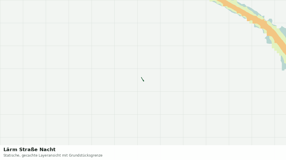 Statische Kartenansicht: Lärm Straße Nacht