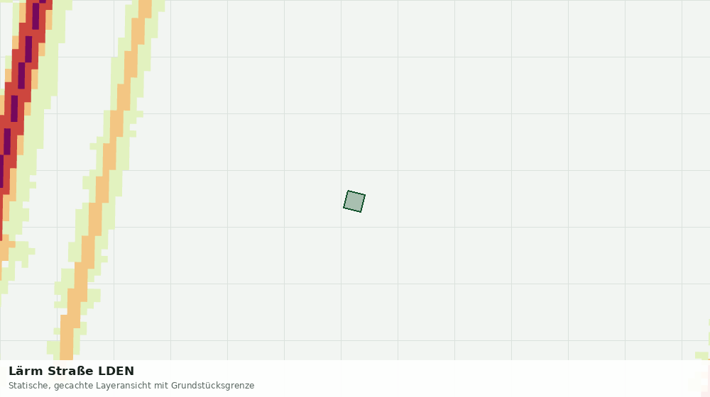 Statische Kartenansicht: Lärm Straße LDEN