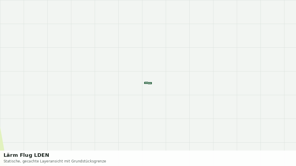 Statische Kartenansicht: Lärm Flug LDEN