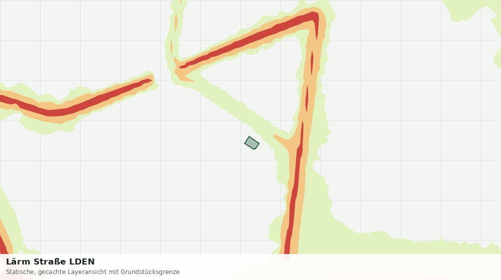 Statische Kartenansicht: Lärm Straße LDEN