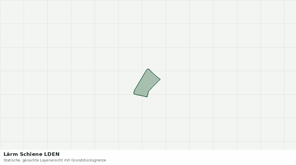 Statische Kartenansicht: Lärm Schiene LDEN