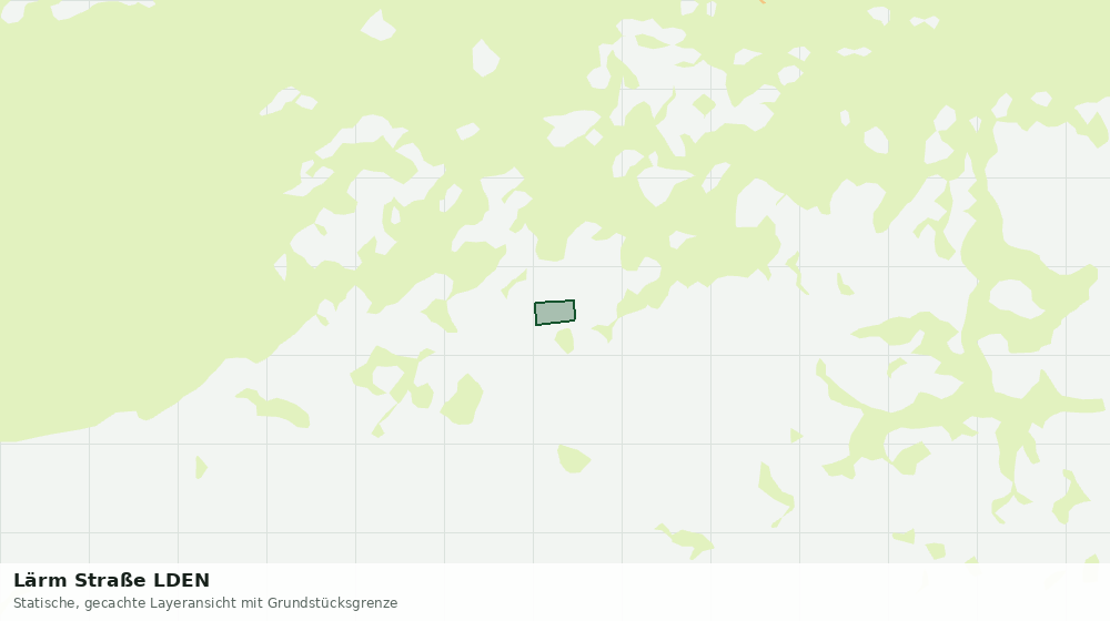 Statische Kartenansicht: Lärm Straße LDEN