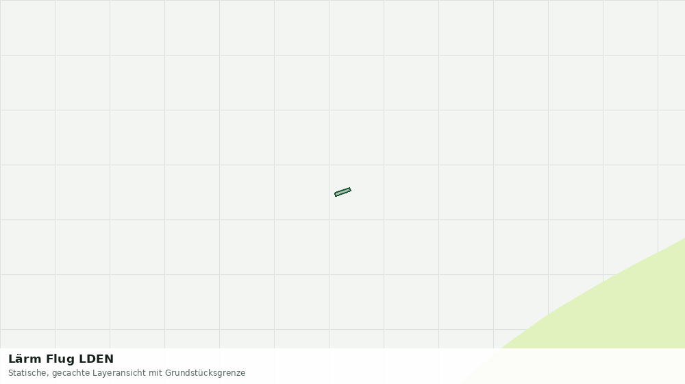 Statische Kartenansicht: Lärm Flug LDEN