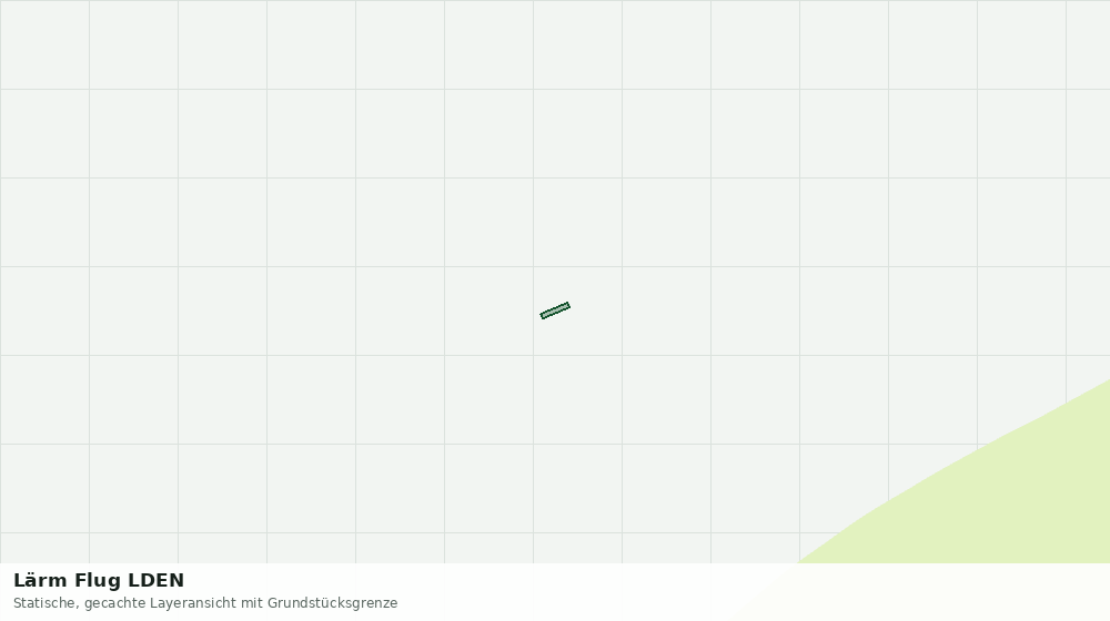 Statische Kartenansicht: Lärm Flug LDEN