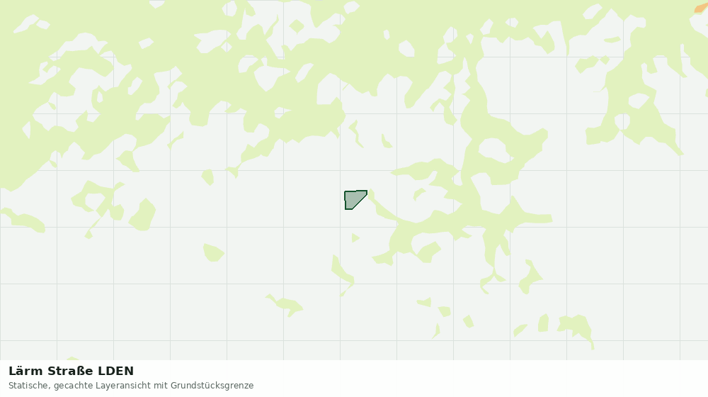 Statische Kartenansicht: Lärm Straße LDEN