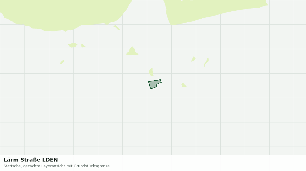 Statische Kartenansicht: Lärm Straße LDEN