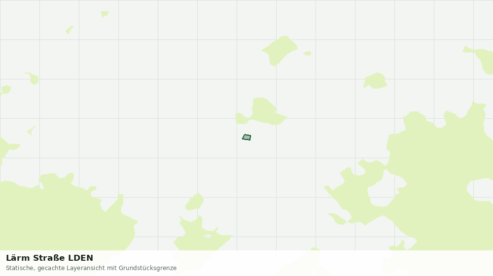 Statische Kartenansicht: Lärm Straße LDEN