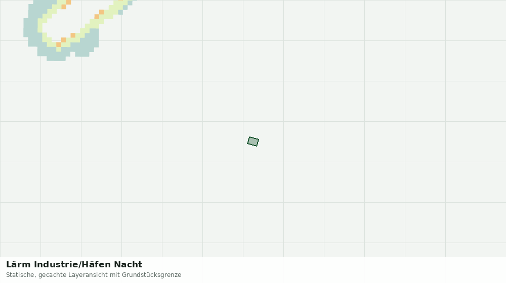 Statische Kartenansicht: Lärm Industrie/Häfen Nacht
