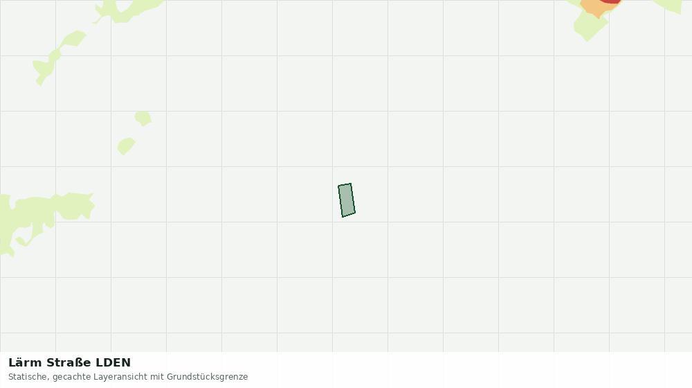 Statische Kartenansicht: Lärm Straße LDEN