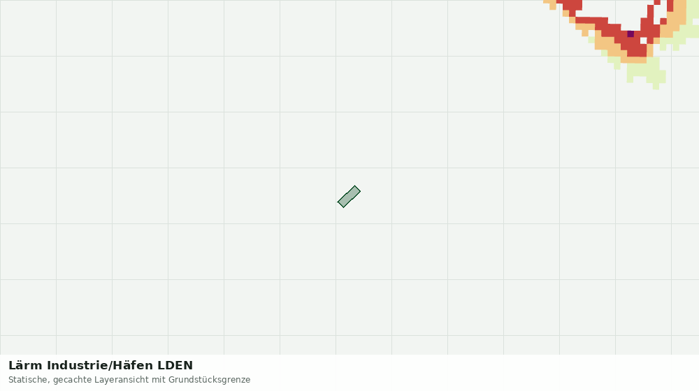 Statische Kartenansicht: Lärm Industrie/Häfen LDEN