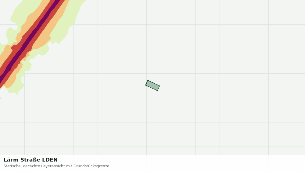Statische Kartenansicht: Lärm Straße LDEN