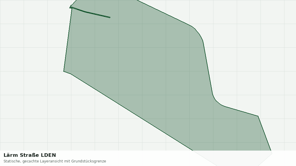 Statische Kartenansicht: Lärm Straße LDEN