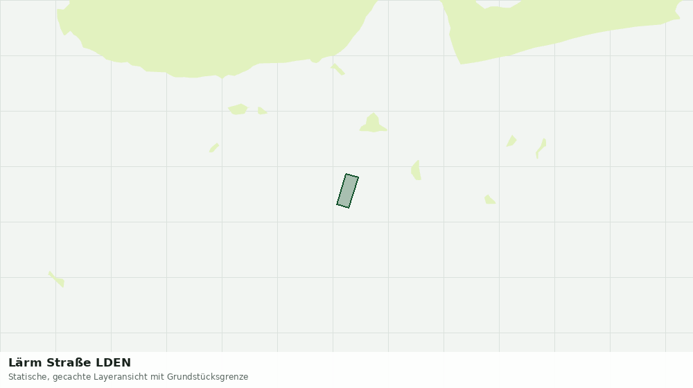 Statische Kartenansicht: Lärm Straße LDEN