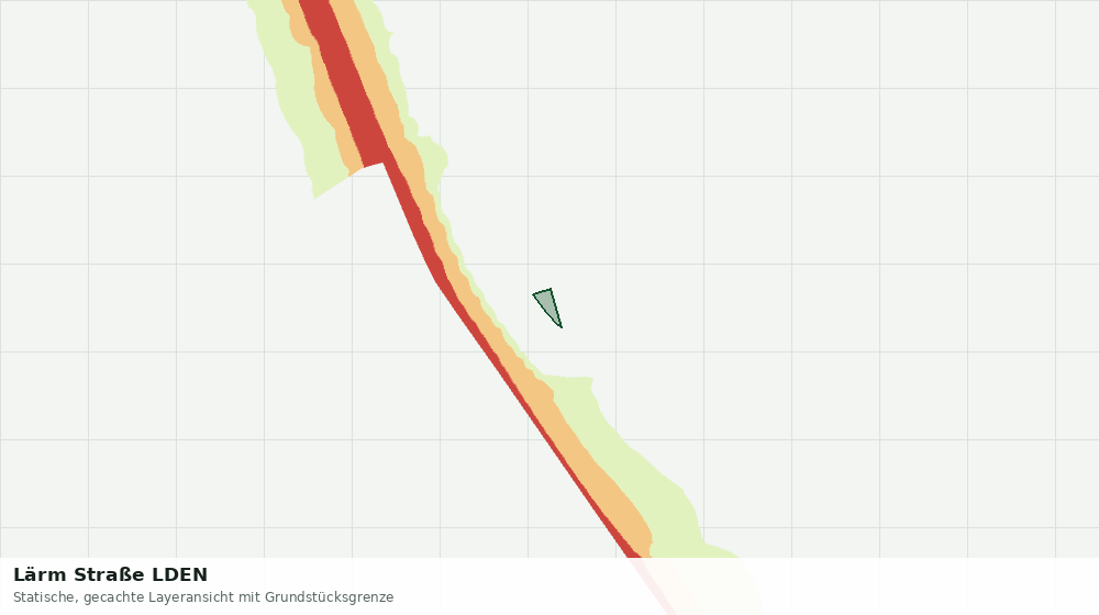 Statische Kartenansicht: Lärm Straße LDEN