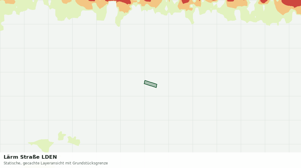Statische Kartenansicht: Lärm Straße LDEN