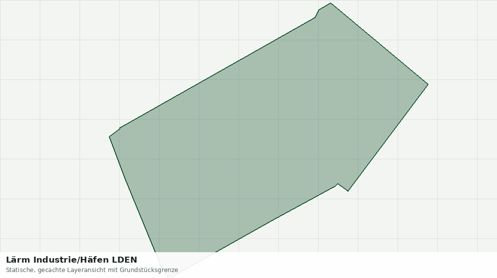 Statische Kartenansicht: Lärm Industrie/Häfen LDEN