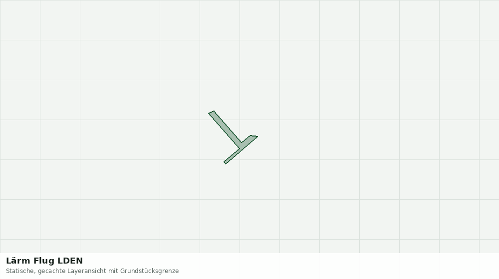 Statische Kartenansicht: Lärm Flug LDEN