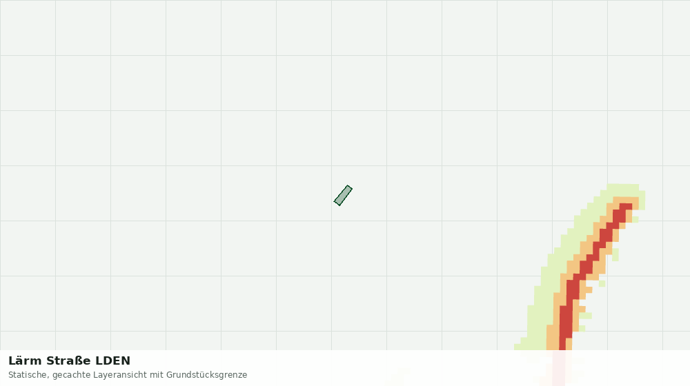 Statische Kartenansicht: Lärm Straße LDEN