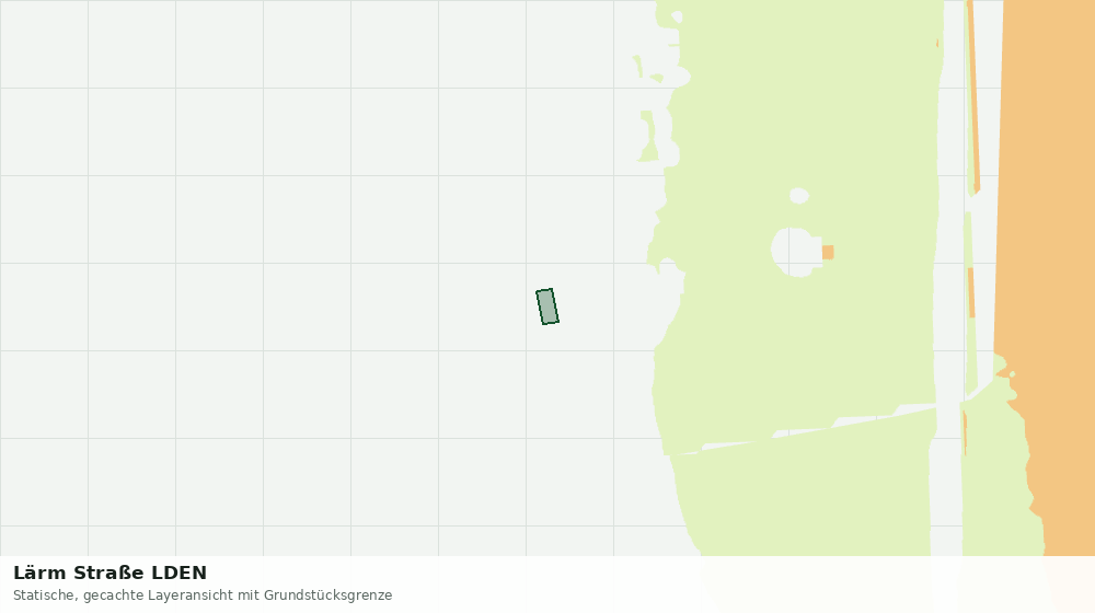 Statische Kartenansicht: Lärm Straße LDEN