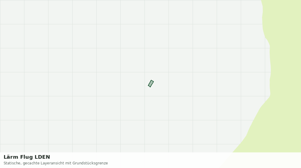 Statische Kartenansicht: Lärm Flug LDEN