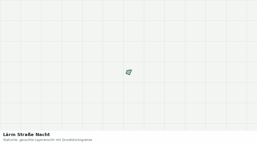 Statische Kartenansicht: Lärm Straße Nacht