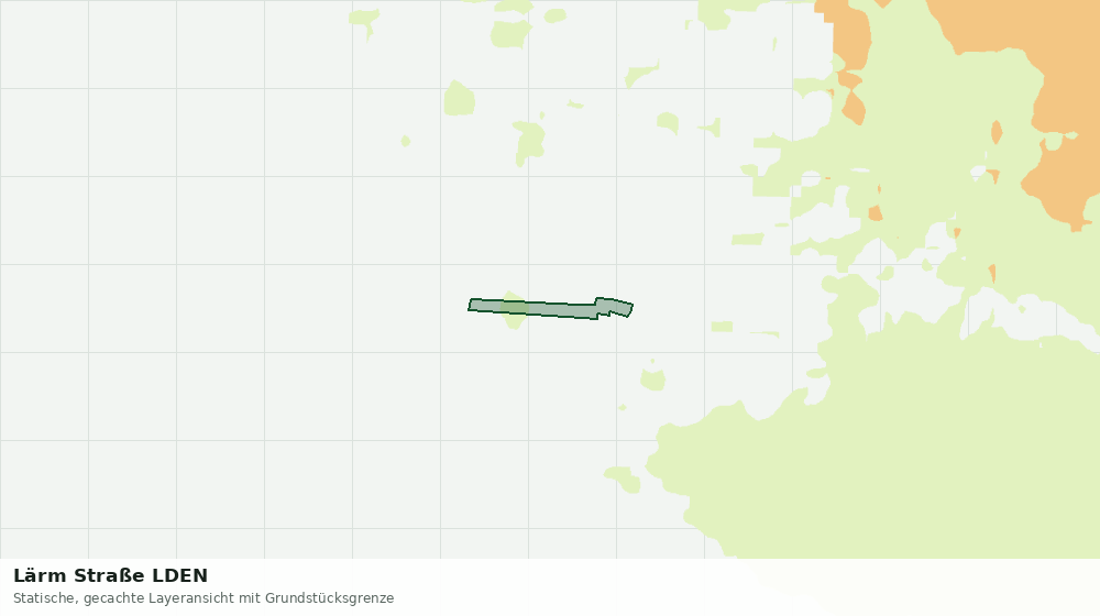 Statische Kartenansicht: Lärm Straße LDEN