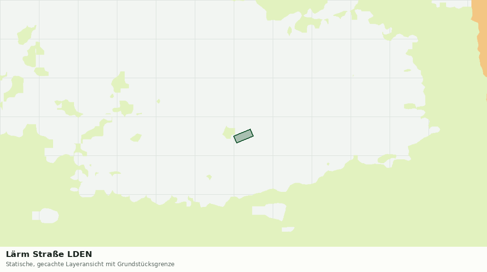 Statische Kartenansicht: Lärm Straße LDEN