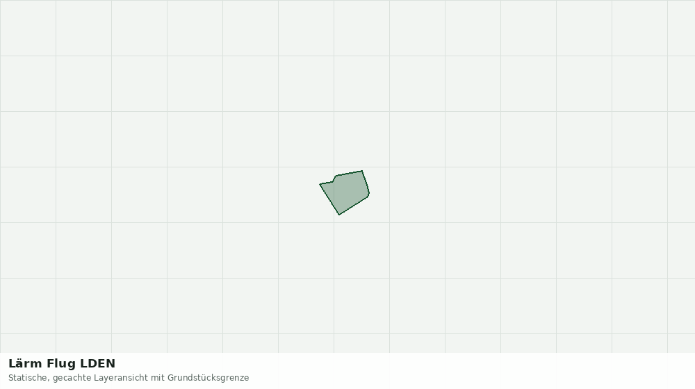 Statische Kartenansicht: Lärm Flug LDEN