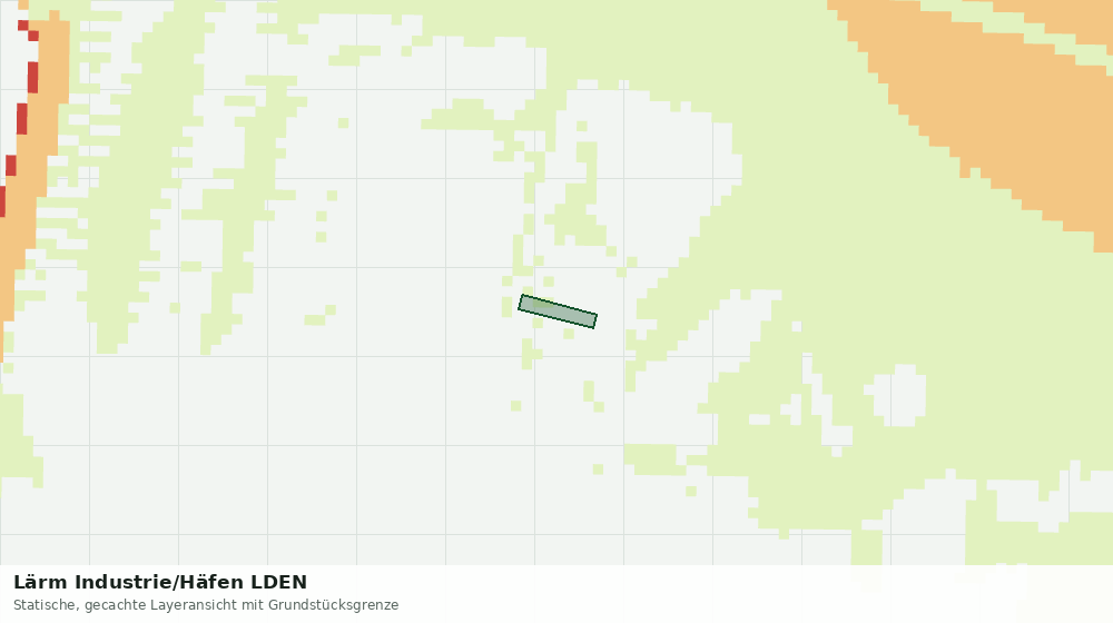 Statische Kartenansicht: Lärm Industrie/Häfen LDEN