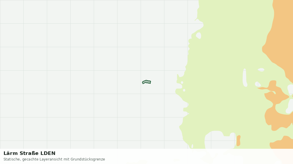 Statische Kartenansicht: Lärm Straße LDEN