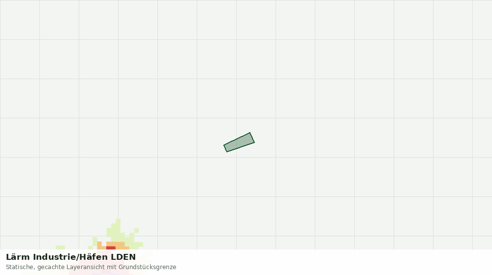 Statische Kartenansicht: Lärm Industrie/Häfen LDEN