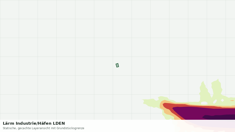 Statische Kartenansicht: Lärm Industrie/Häfen LDEN