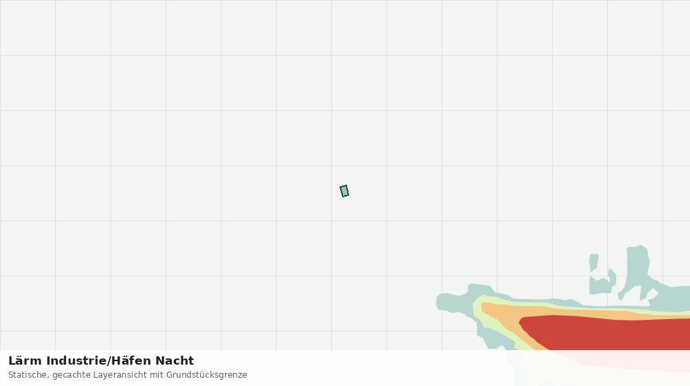 Statische Kartenansicht: Lärm Industrie/Häfen Nacht