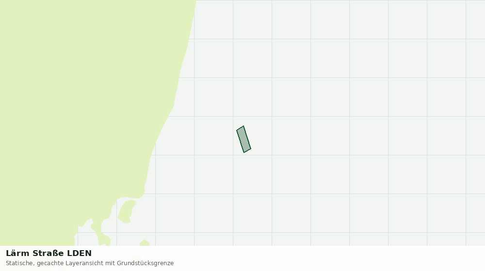 Statische Kartenansicht: Lärm Straße LDEN