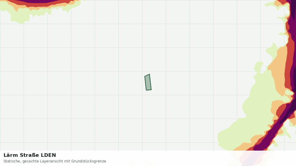 Statische Kartenansicht: Lärm Straße LDEN