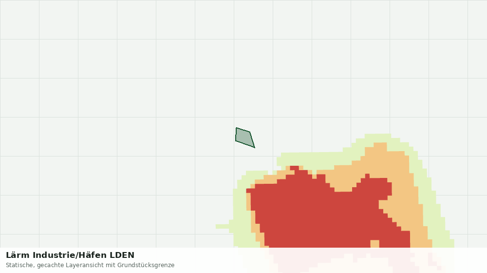 Statische Kartenansicht: Lärm Industrie/Häfen LDEN