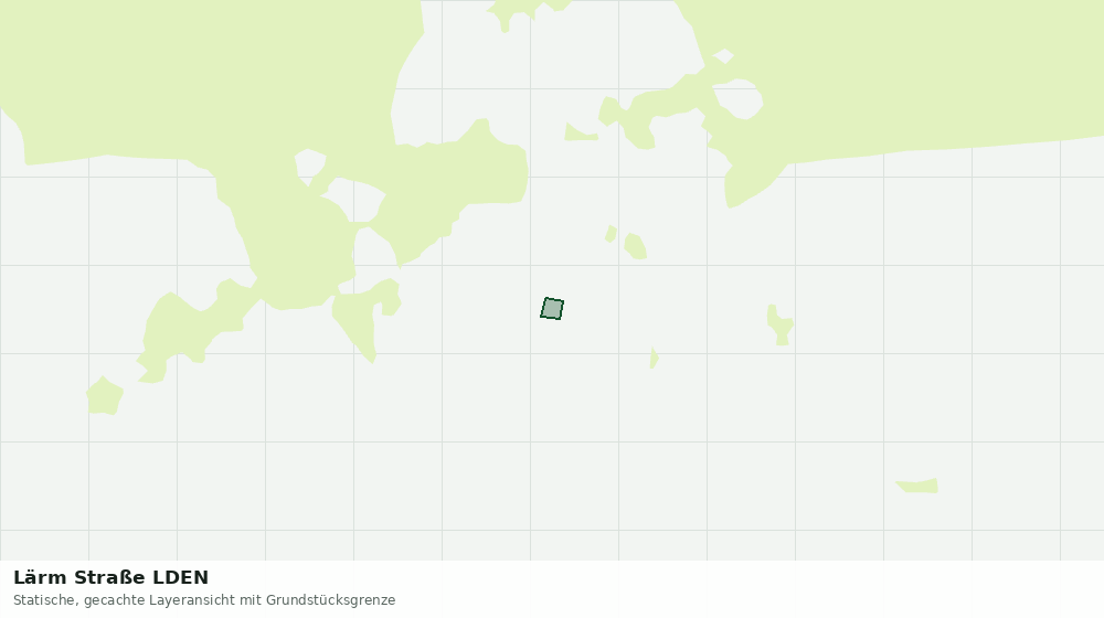 Statische Kartenansicht: Lärm Straße LDEN