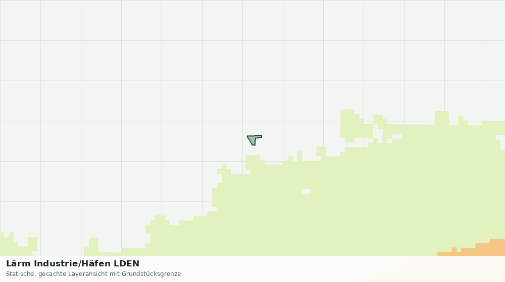 Statische Kartenansicht: Lärm Industrie/Häfen LDEN