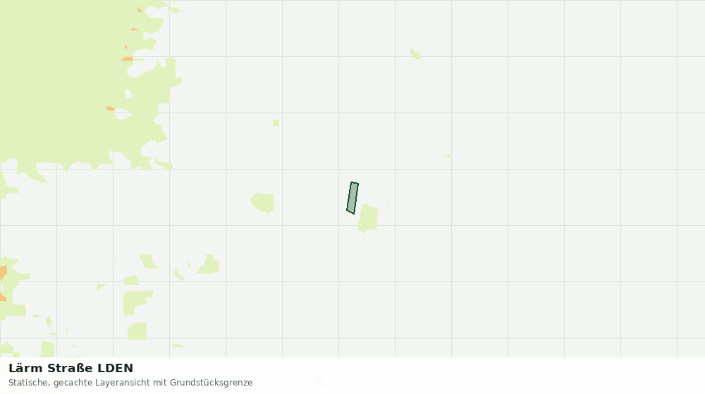 Statische Kartenansicht: Lärm Straße LDEN