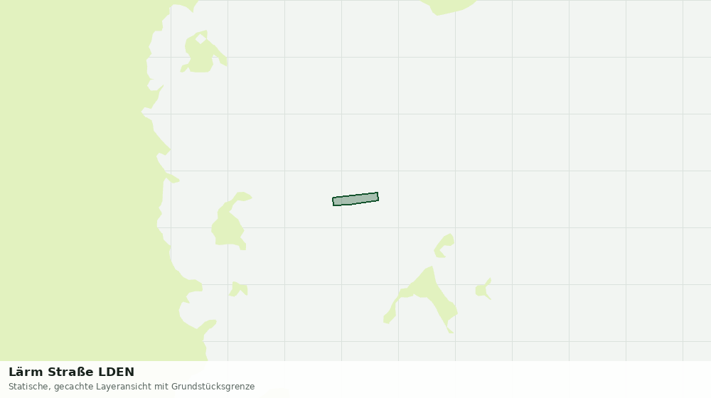 Statische Kartenansicht: Lärm Straße LDEN