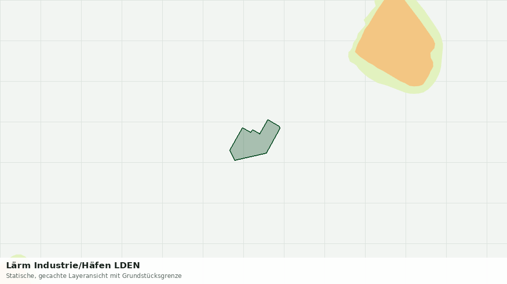 Statische Kartenansicht: Lärm Industrie/Häfen LDEN