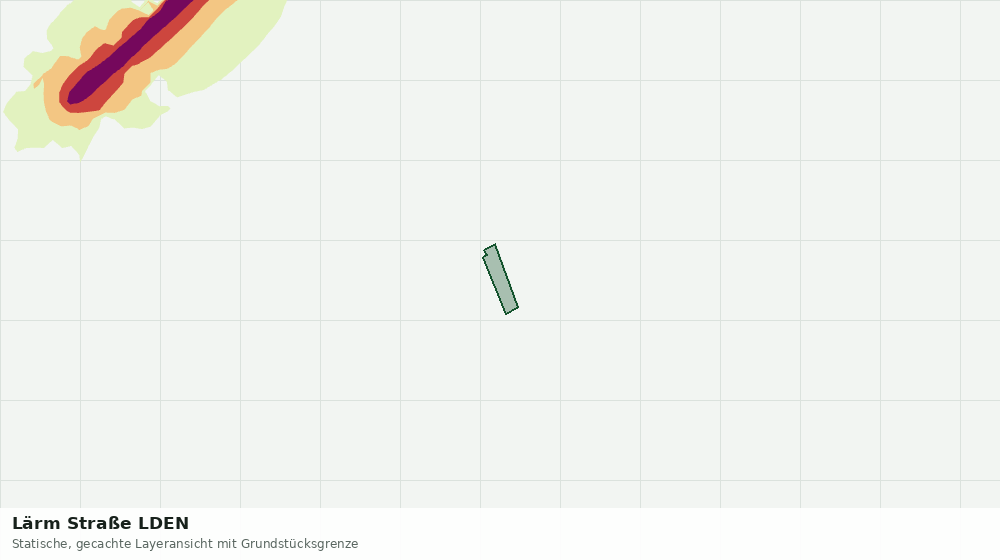 Statische Kartenansicht: Lärm Straße LDEN