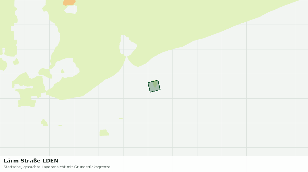 Statische Kartenansicht: Lärm Straße LDEN